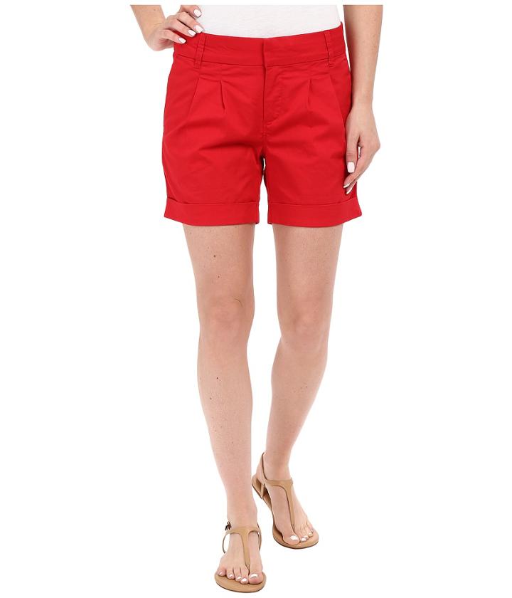 Kut From The Kloth - Julia Pleated Walking Shorts In Red