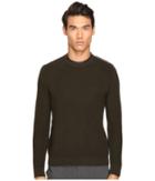 The Kooples - Mercerized Cotton Leather Sweater
