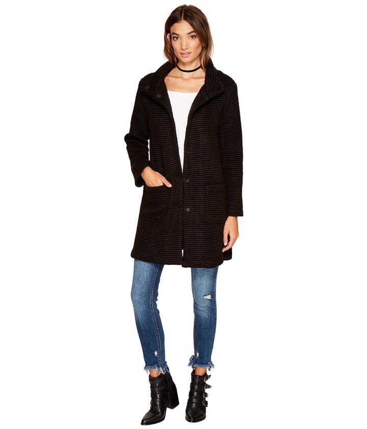 Bb Dakota - Kingston Ribbed Knit Coat