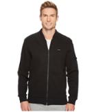 Calvin Klein - Textured Double Collar Full Zip Knit