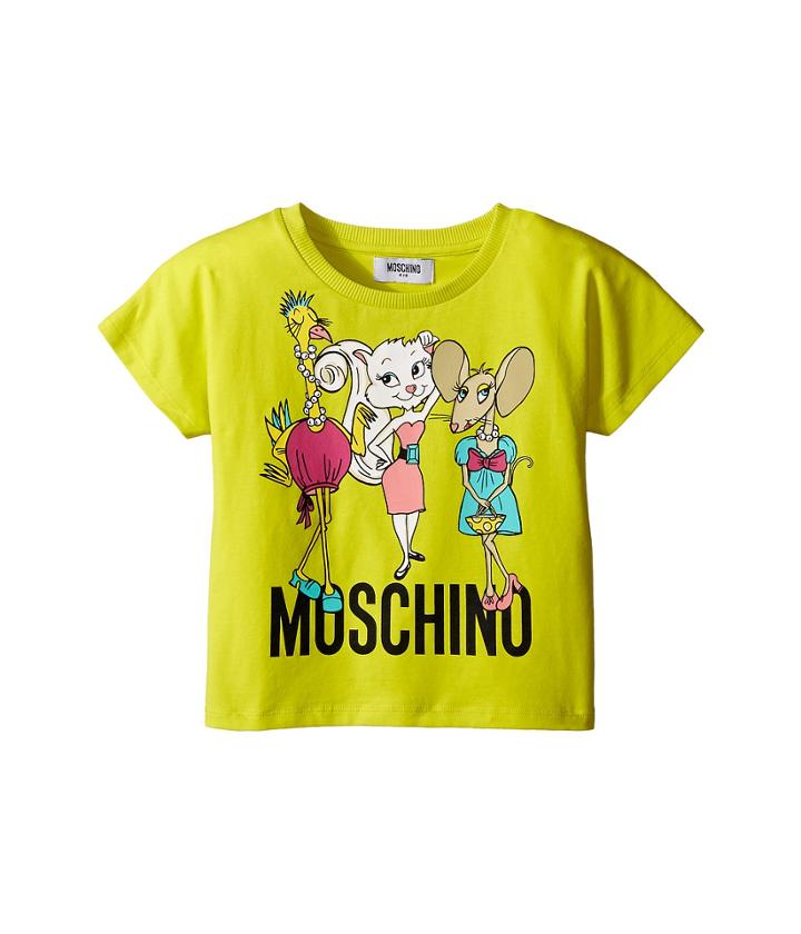 Moschino Kids - Short Sleeve Shirt W/ Graphics