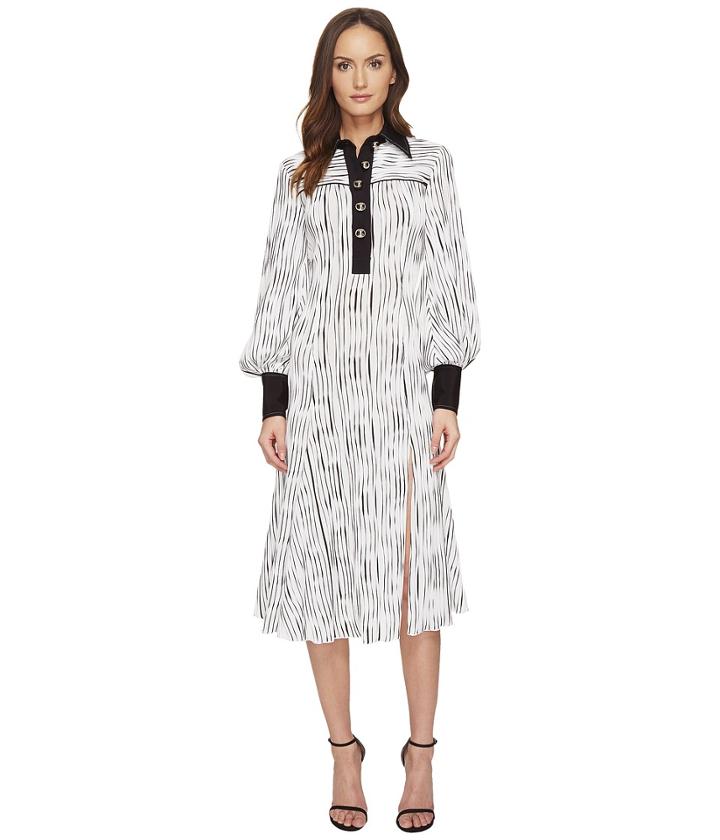 Prabal Gurung - Long Sleeve Polo Dress