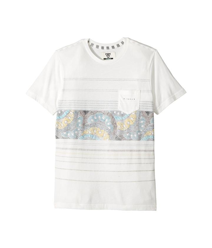 Vissla Kids - Sandstorm Heathered Short Sleeve Pocket Knit
