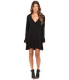 See By Chloe - Textured Jacquard Long Sleeve Dress