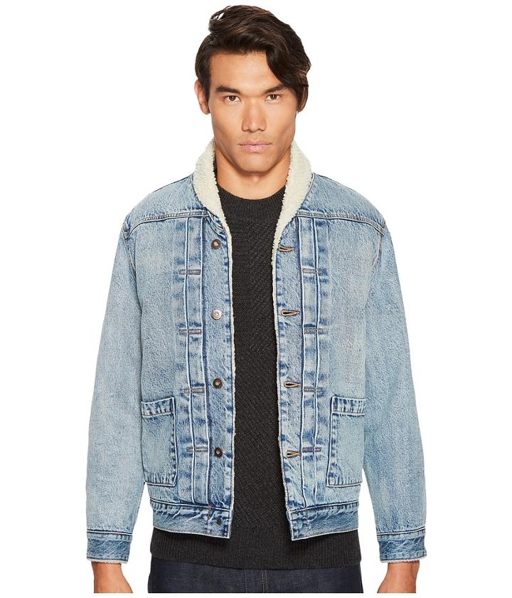 Levi's(r) Premium - Made Crafted Shawl Collar Trucker Jacket