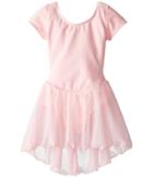 Capezio Kids - Short Sleeve Nylon Dress