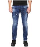 Dsquared2 - Slim White Hi Light Jeans In Blue