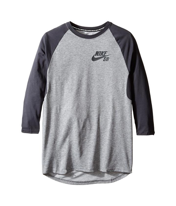 Nike Kids - Sb Dry Icon 3/4 Sleeve Top
