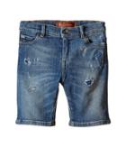Dolce &amp; Gabbana - Distressed Denim Shorts In Medium Blue