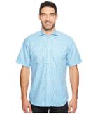 Thomas Dean &amp; Co. - Short Sleeve Gingham Check Sport Shirt