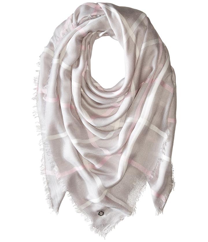 Calvin Klein - Three Color Window Pane Blanket Scarf