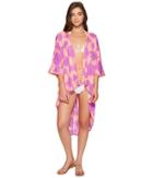 Maaji - Orange Slices Kimono Cover-up