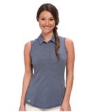 Adidas Golf - Climalite Essentials Heather Sleevelees Polo '15