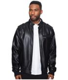 Members Only - Faux Leather Iconic Racer Jacket