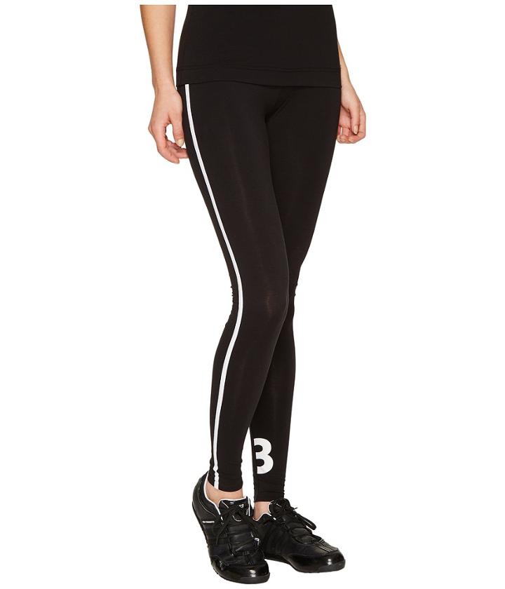 Adidas Y-3 By Yohji Yamamoto - Jersey Logo Leggings
