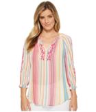 Kut From The Kloth - Iona Embroidered Peasant Top