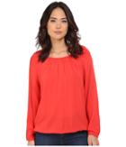 Jack By Bb Dakota - Denise Light Rayon Challi Tie Back Top