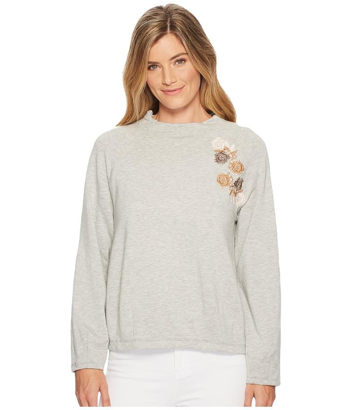 B Collection By Bobeau - Winnie Pullover With Trim