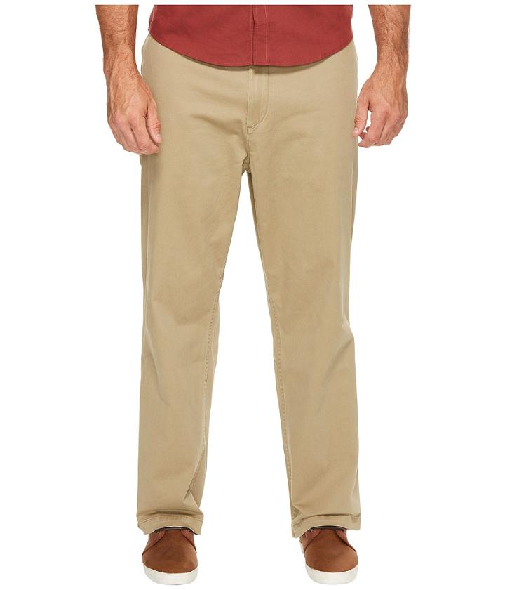 Dockers - Big Tall Washed Khaki Flat Front