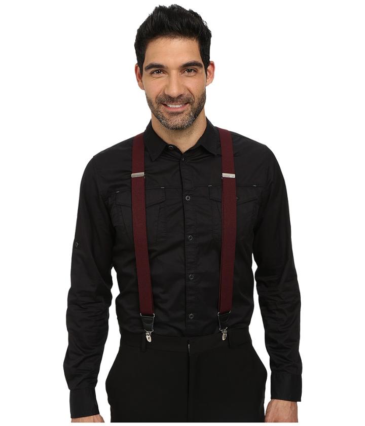 Stacy Adams - Clip-on Suspenders Xl