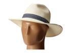 San Diego Hat Company - Ubm4457 Panama Fedora Hat With Chambray Band