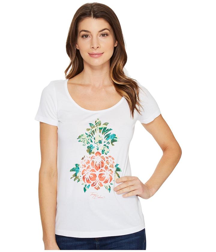 Tommy Bahama - Floral Pineapple Short Sleeve Tee