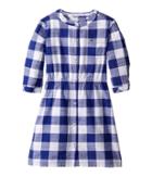 Lacoste Kids - Long Sleeve Checked Woven Dress