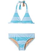 Toobydoo - Aqua Stripe Bikini