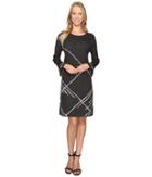 Nic+zoe - Checked Cuff Dress