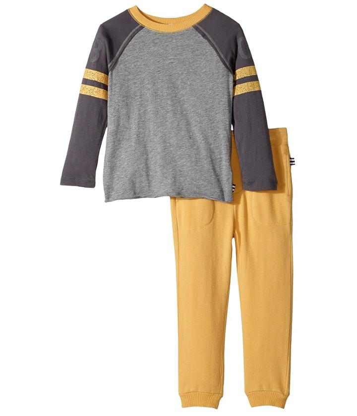 Splendid Littles - Long Sleeve Football Tee And Pants Set
