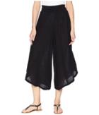 Michael Stars - Double Gauze Cropped Wide Leg Pants