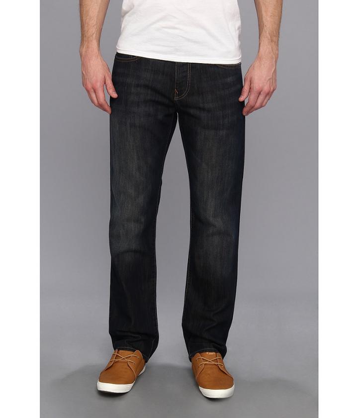 Mavi Jeans - Myles Mid-rise Straight Leg In Dark Yaletown