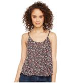 Roper - 1120 Mini Floral Print Knit Swing Tank Top