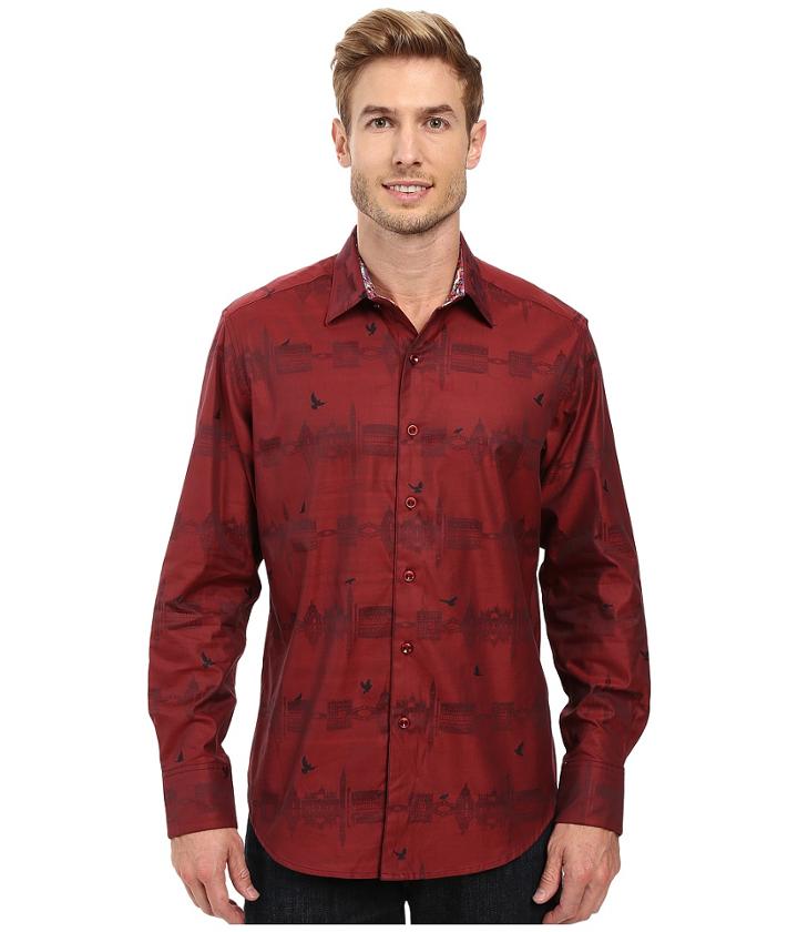 Robert Graham - Floating City Long Sleeve Woven Shirt