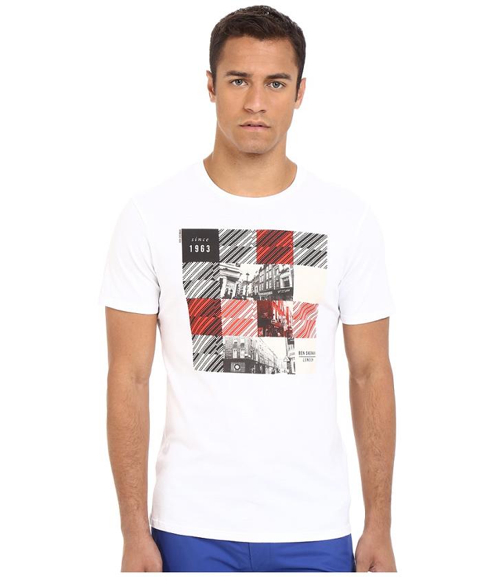 Ben Sherman - Short Sleeve Carnaby Gingham Tee Mb12659