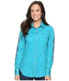 Rock And Roll Cowgirl - Long Sleeve Snap B4s8366