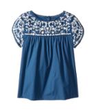 Polo Ralph Lauren Kids - Cotton Batiste Embroidered Top