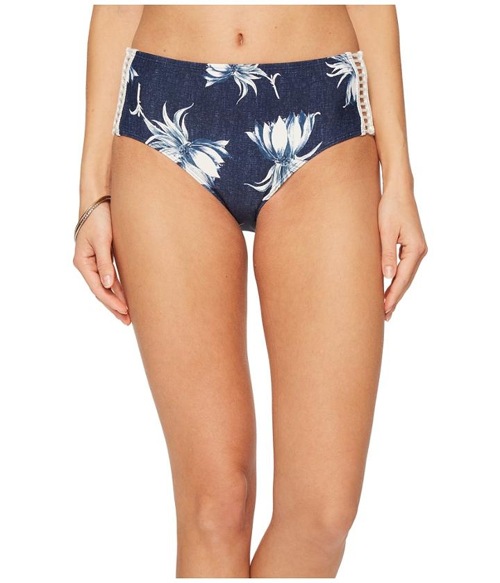 Roxy - Hippy Hour Mid Waist Bikini Bottom