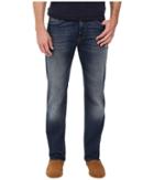 Mavi Jeans - Zach Classic Straight Leg In Mid Used Williamsburg