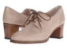 Gravati - Mou Leather And Velukid Heeled Wingtip