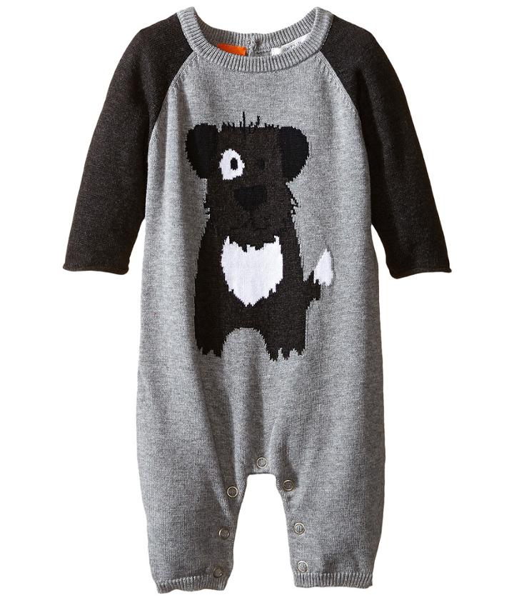 Pumpkin Patch Kids - Knit Dog All-in-one