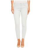 J Brand - Mid-rise Capris In Bleached Stripe