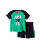 Nike Kids - Just Do It Raglan Short Sleeve Shorts Set