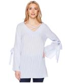 Bishop + Young - Stripe Crossfront Tunic