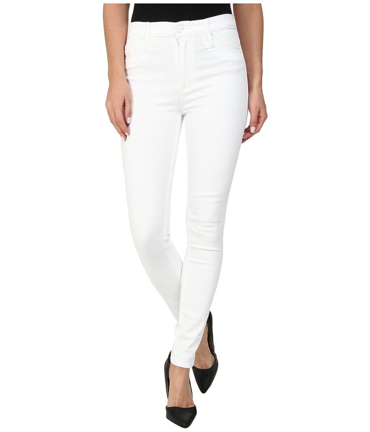 Hudson - Barbara High Waist Skinny In White