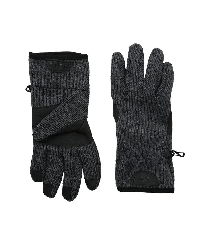 Timberland - Gl360014 Ribbed Knit Stretch Glove