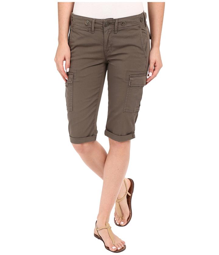 Hudson - Charlie Cuffed Cargo Shorts In Brunswick Green
