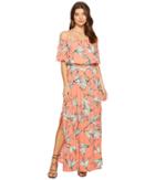 1.state - Off Shoulder Maxi W/ Drawstring Waist