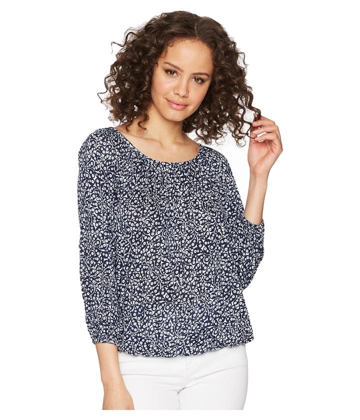 Michael Michael Kors - Paisley Fleur Peasant Top