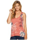 Lucky Brand - Birds Flower Scroll Top